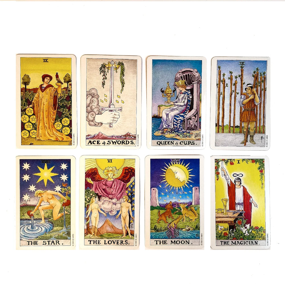 Rider-Waite Tarot Cards with Guidebook