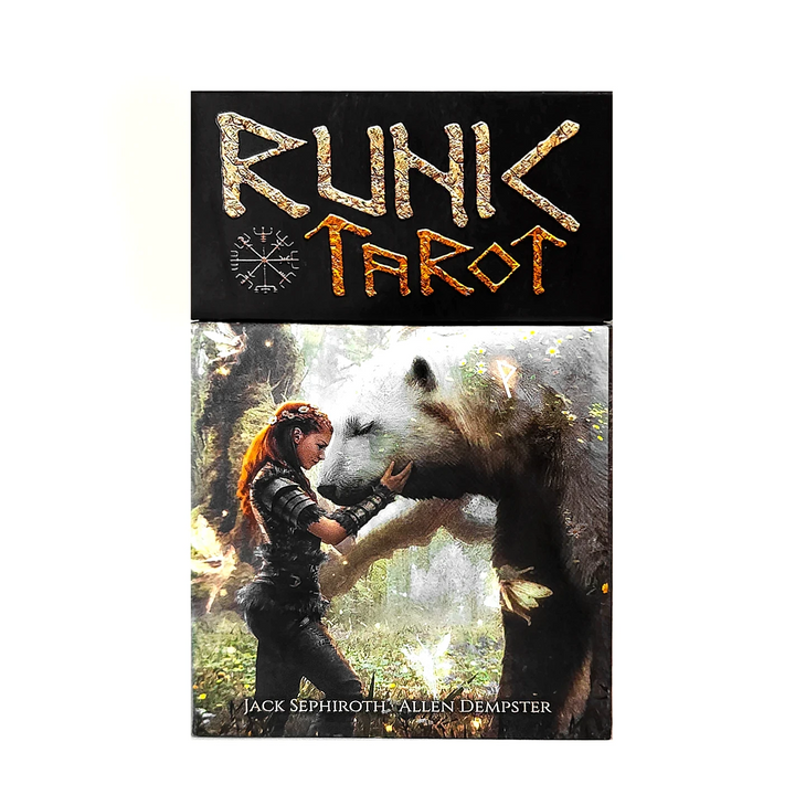 Runic Tarot Deck with Norse rune symbols and traditional tarot imagery.