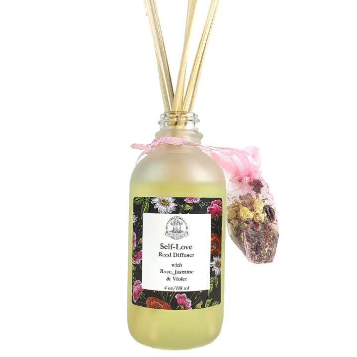 Self-Love Reed Diffuser with Lilac, Jasmine & Rose - Art of the Root