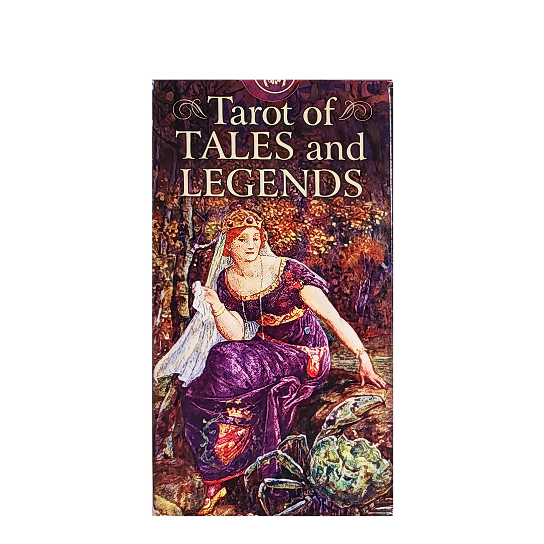 Tarot of Tales and Legends Deck featuring myth-inspired illustrations and symbolic card designs