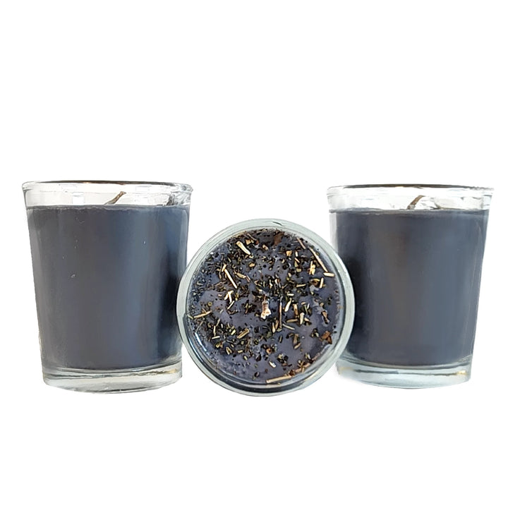 Uncrossing Soy Votive Candle Set for Negative Energy and Purification