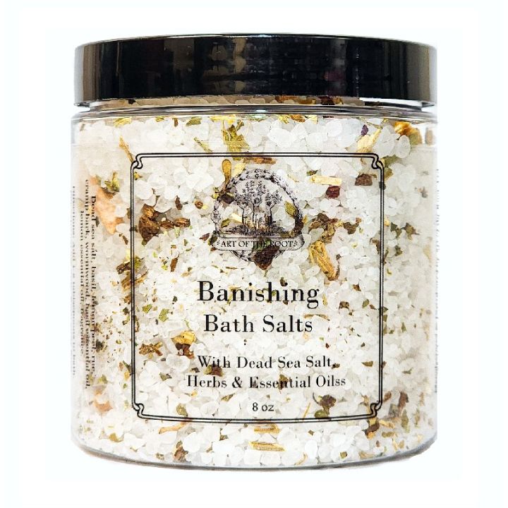 Banishing Bath Salts for Negativity & Bad Energy - Art of the Root