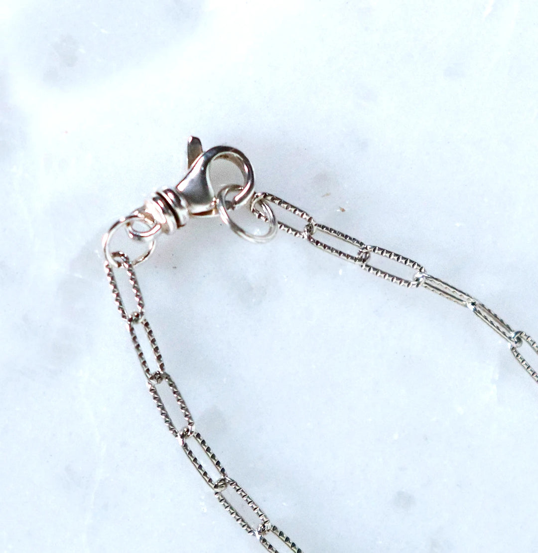 Red Aventurine Pendant Necklace – Sterling Silver, Root Chakra Energy