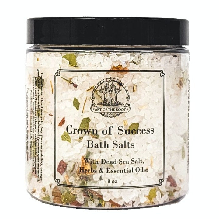 Crown of Success Bath Salts For Success, Prosperity & Victory - Art of the Root