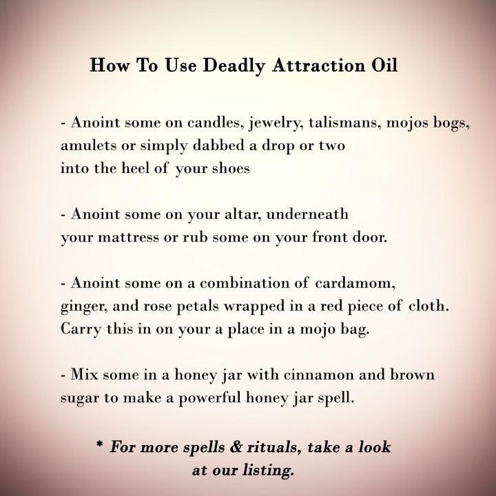 Deadly Attraction Oil | Love & Attraction - Art Of The Root