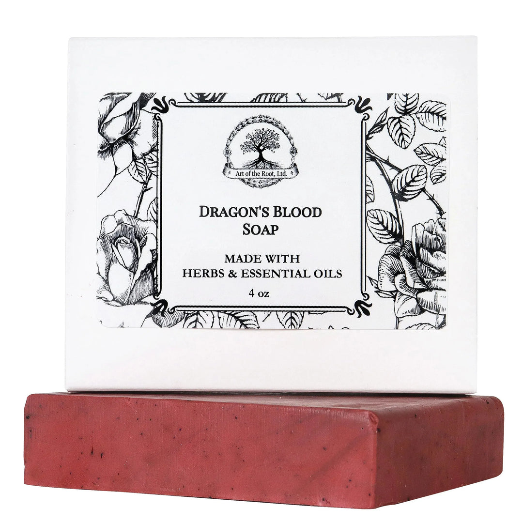 Dragon's Blood Shea Soap Bar for Love, Power & Purification - Art Of The Root