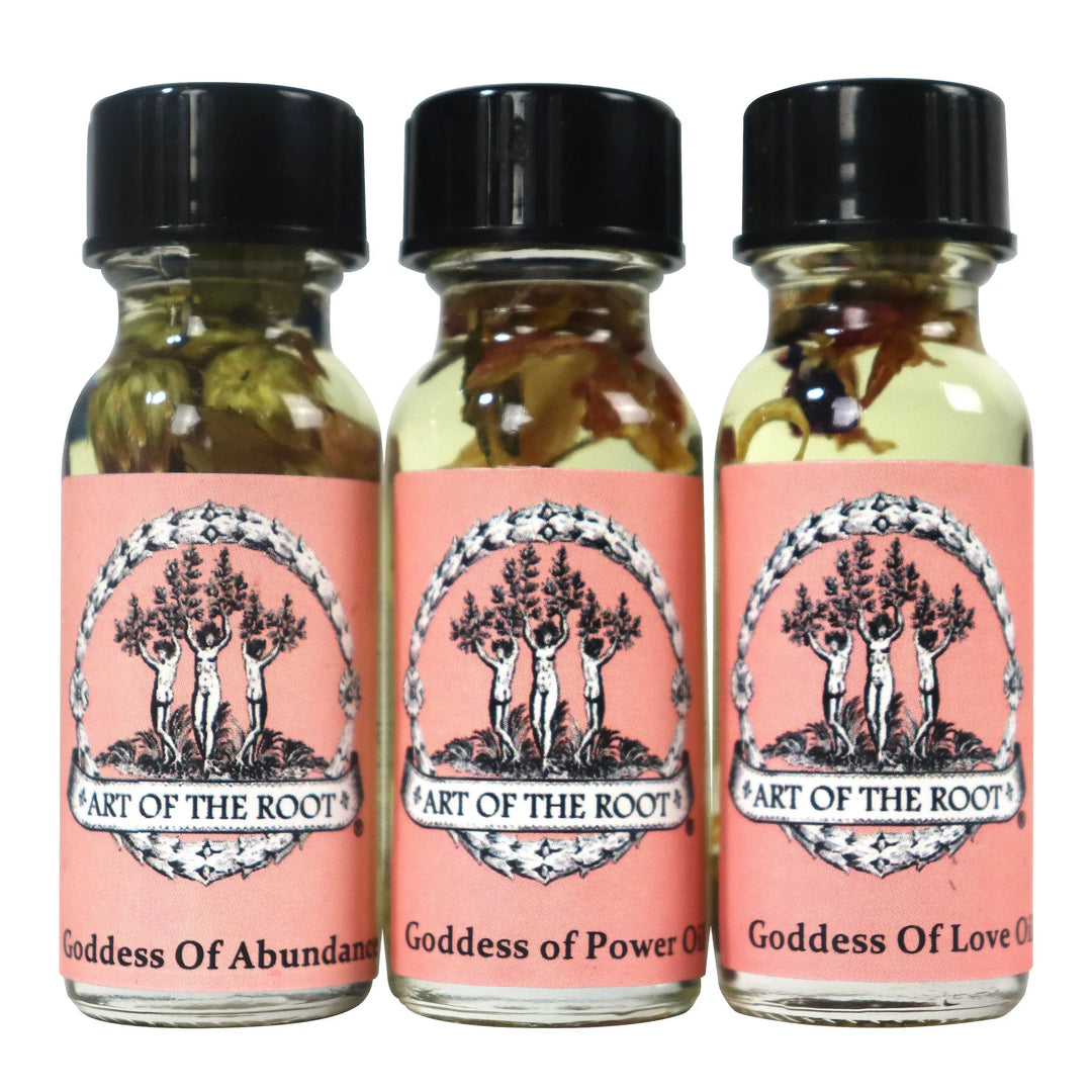 Goddess 3 OIL SET for Power, Love, & Abundance - Art Of The Root