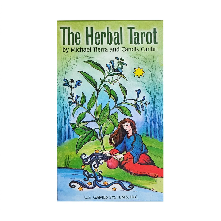 Herbal Tarot Deck by Michael Tierra: Insight and Herbal Wisdom - Art Of The Root