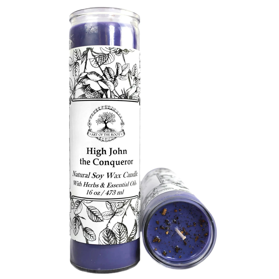 High John the Conqueror 7 Day Soy Candle - Art Of The Root