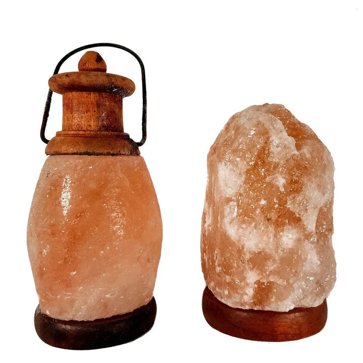 Himalayan Salt Lamp or Lantern - Art Of The Root