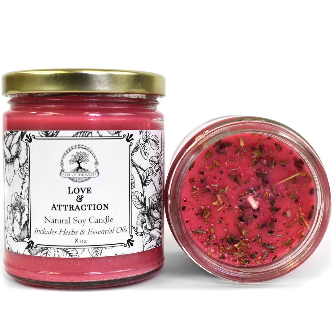 Love & Attraction Soy Candle - Art Of The Root