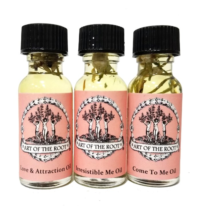 Love & Attraction 3 OIL SET for Commitment & Romance - Art of the Root