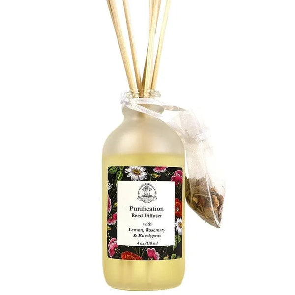 All Natural Purification Reed Diffuser Lemon & Eucalyptus – Art Of