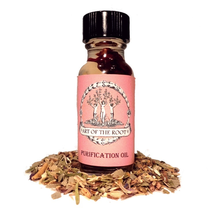 Purification Oil for Hoodoo, Voodoo, Wicca and Pagan Rituals - Art of the Root
