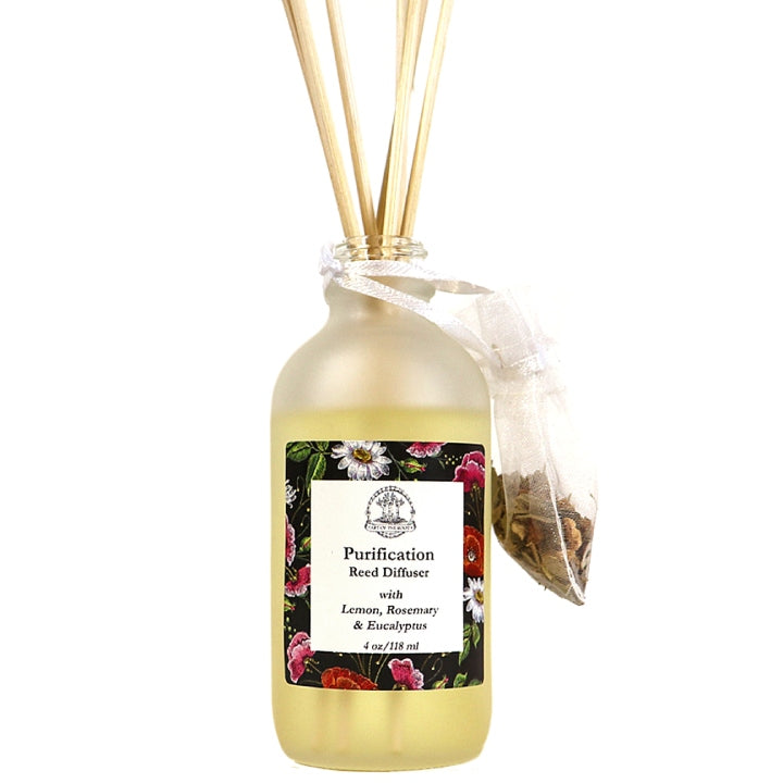 Purification Reed Diffuser with Lemon & Eucalyptus - Art of the Root