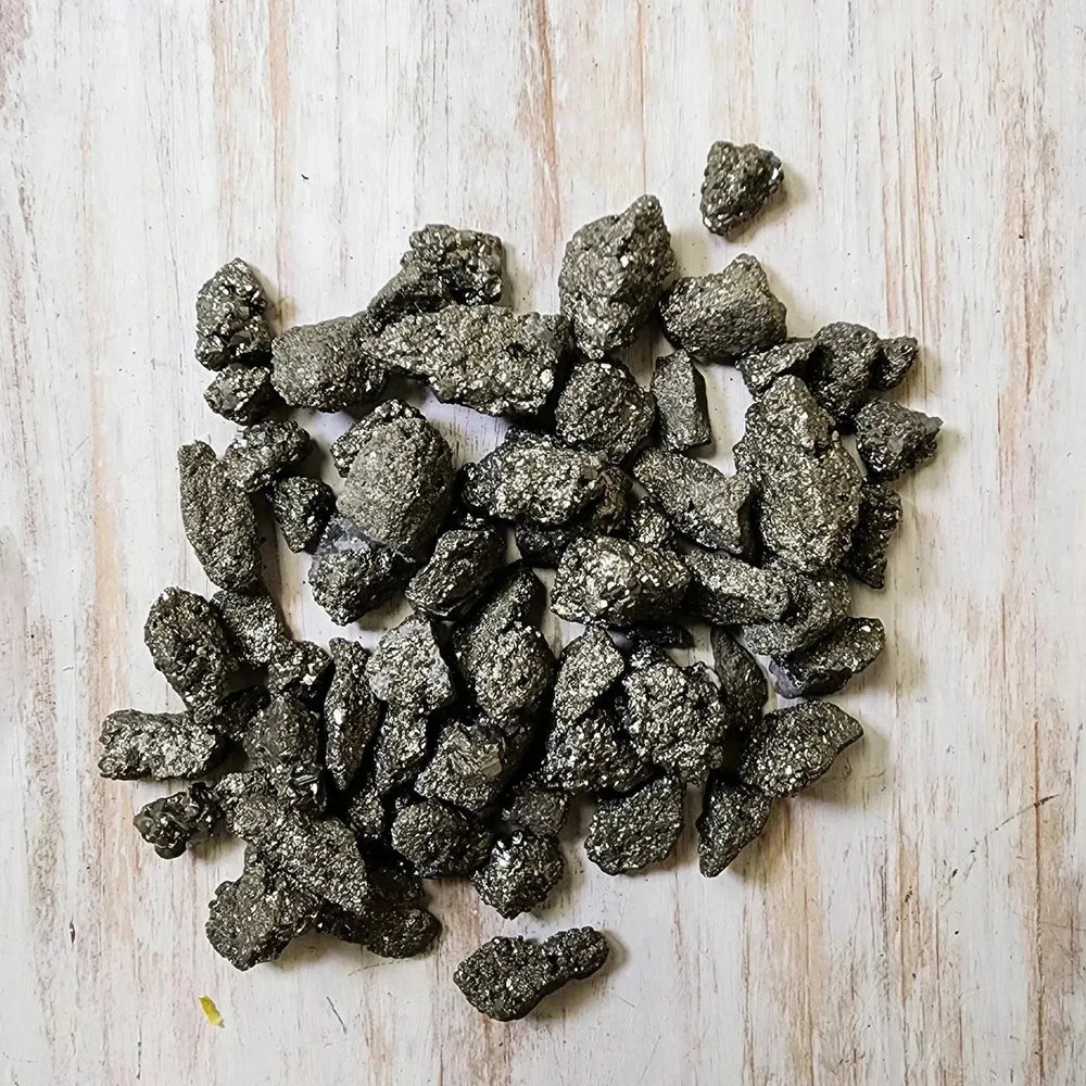 Pyrite Crystals 1/4 Pound for Abundance, Prosperity & Protection - Art Of The Root