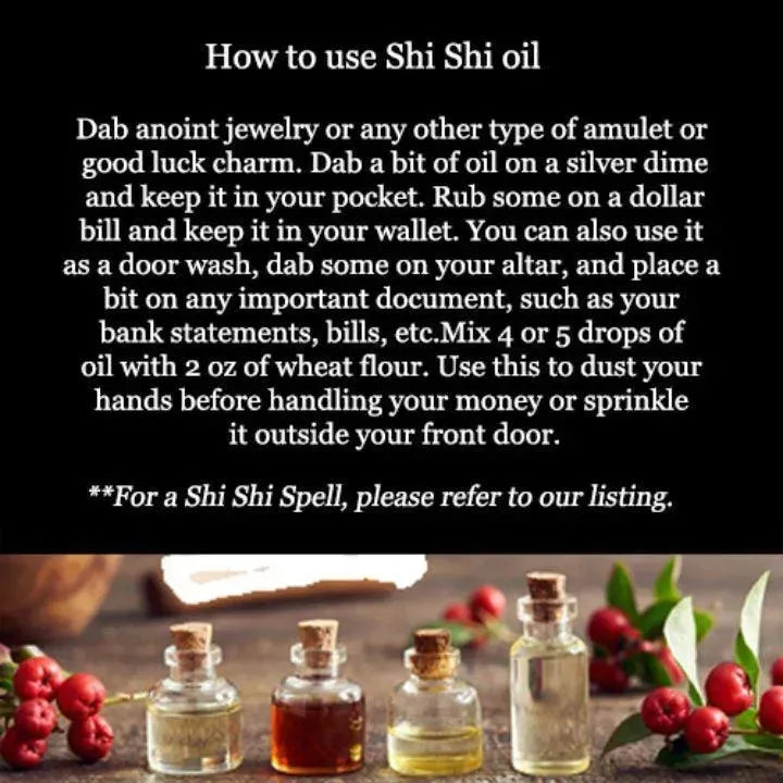 Shi Shi Conjure Oil | Art of the Root – Art Of The Root