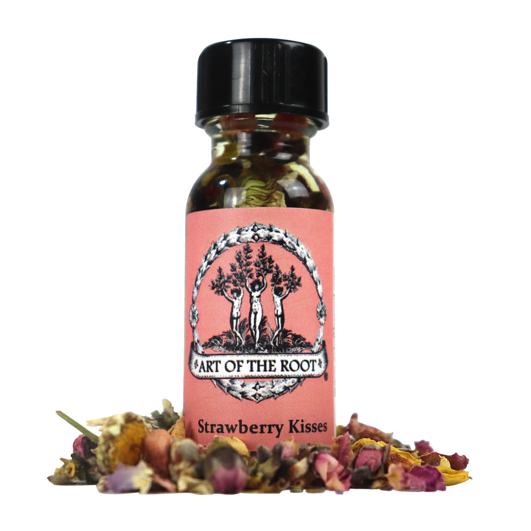 Strawberry Kisses Oil for True Love, Romance, Relationships & Confidence - Art Of The Root