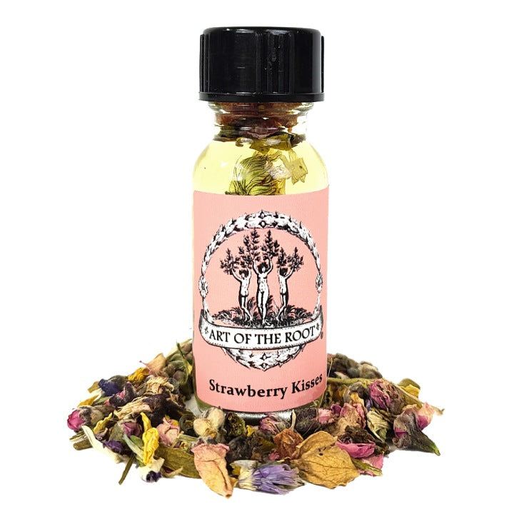 Strawberry Kisses Oil for True Love, Romance, Relationships & Confidence - Art of the Root