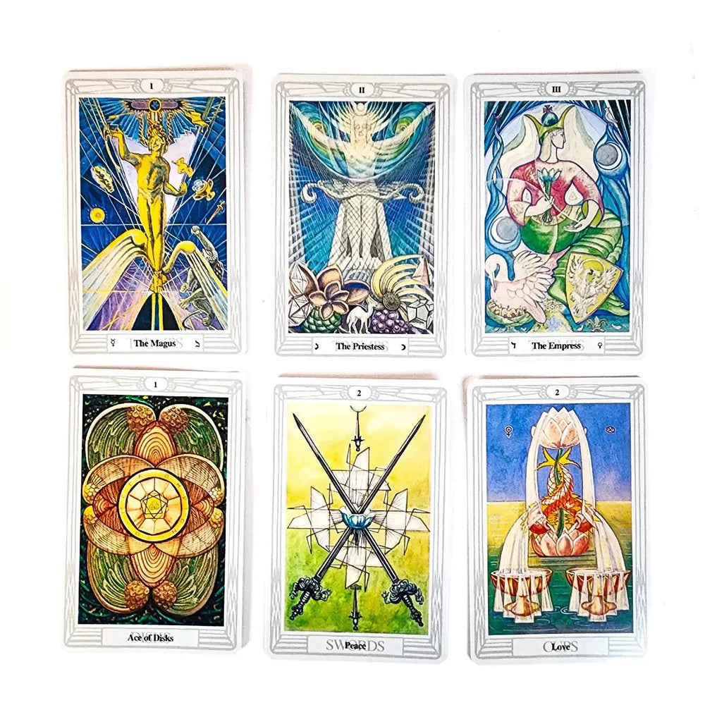 Thoth Tarot Deck by Aleister Crowley - Art Of The Root