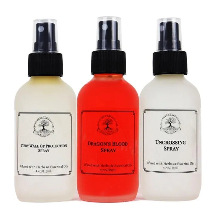 Uncrossing & Protection Spray Set for Cleansing, Removing Negative Energy & Defense Magic - Art Of The Root