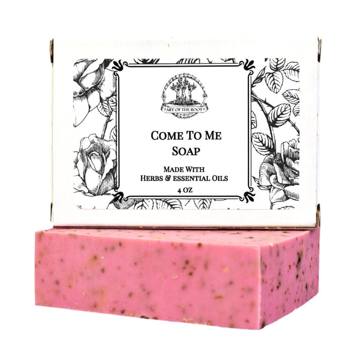 Come to Me Shea Soap Bar for Love, Attraction & Seduction - Art of the Root