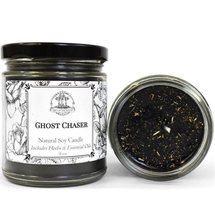 Ghost Chaser Soy Candle for Ghosts, Spirits, & Negative Energy - Art of the Root